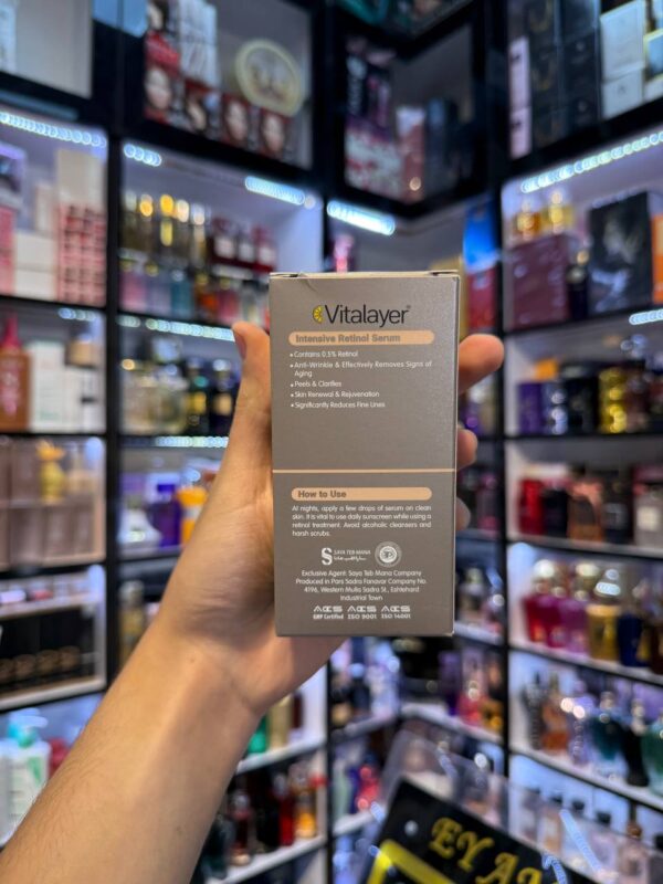 سرم ضد چروک رتینول ویتالیر - Vitalayer - Image 5