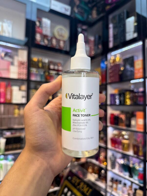 تونر اکتیویت ویتالیر مناسب پوست چرب و مختلط - Vitalayer - Image 2