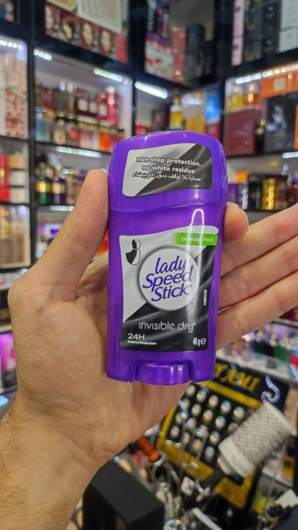 مام صابونی لیدی اسپید زنانه سیاه و سفید پودر بچه مدل Lady Speed - Invisible Dry - Image 2