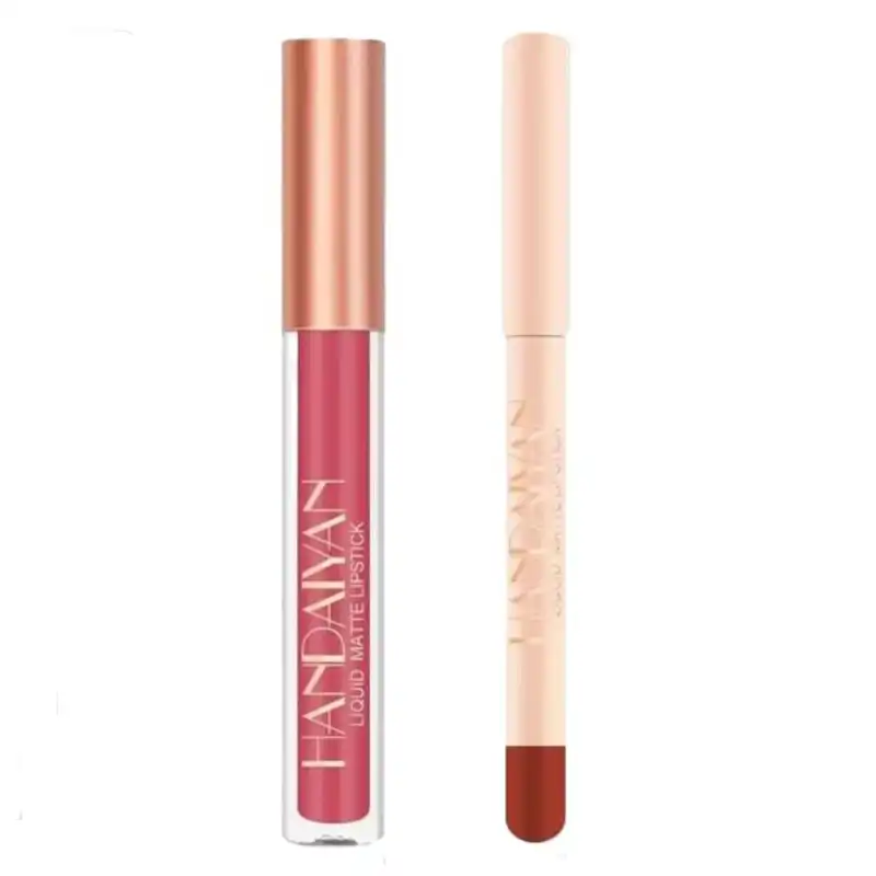 handiyan-lipstick ست رژلب مایع و خط لب هندیان - HANDAYIAN - Image 1