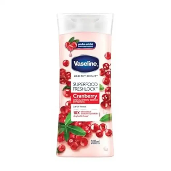 لوسیون بدن سوپر فود وازلین رایحه کرنبری - Vaseline - Image 1
