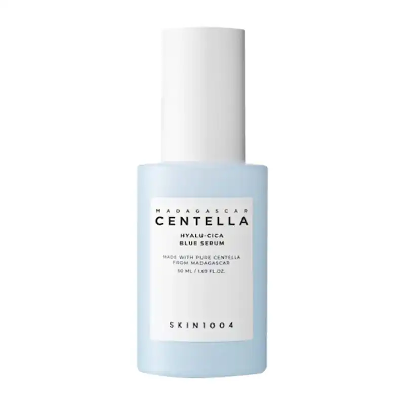 skin1004 madagascar centella hyalu-cica blue serum سرم آمپول آبرسان هیالو سیکا سنتلا - CENTELLA - Image 1