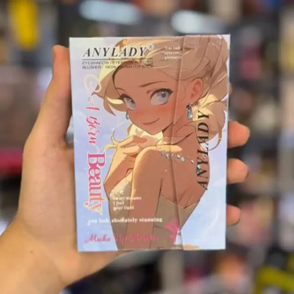 پالت سایه آرایشی آنی لیدی مدل بورن بیوتی (آبی) - ANYLADY - Image 1