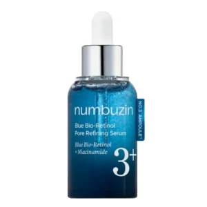 سرم کوچک کننده منافذ رتینول آبی نامبوزین شماره 3 - numbuzin