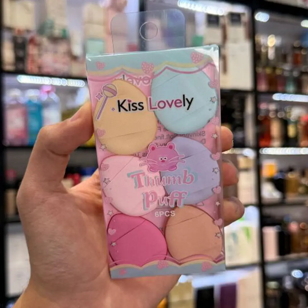 concealer-mini-pad-6pis پد آرایشی انگشتی بسته 6 عددی - Image 1