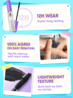ریمل فوق حجم دهنده مگا بوست شیگلم - SHEGLAM - Image 3