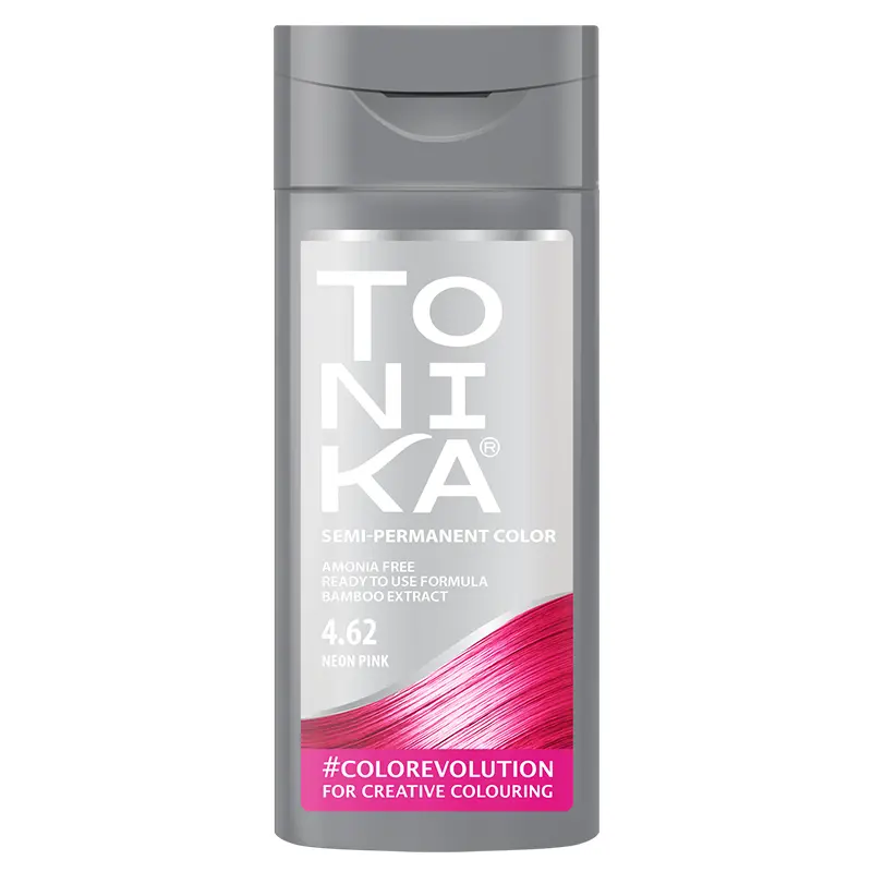 tonika-hair-color-shampoo-462-Neon-Pink شامپو رنگ مو تونیکا (4.62 صورتی نئونی) - TONIKA - Image 1