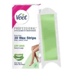 نوار مو بر پوست خشک ویت حاوی عصاره آلوئه ورا - Veet
