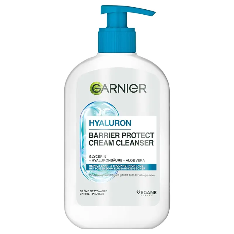 Garnier-Hyaluron-Barrier-Protect-Cream-Cleanser شوینده کرمی آبرسان گارنیر - Garnier - Image 1