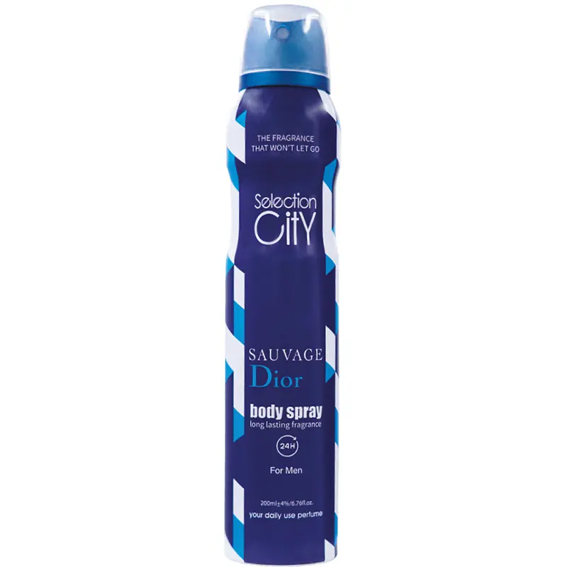 Selection-City-Dior-Sauvage اسپری لباس مردانه دیور ساواج سلکشن سیتی | Selection City Dior Sauvage - Image 1