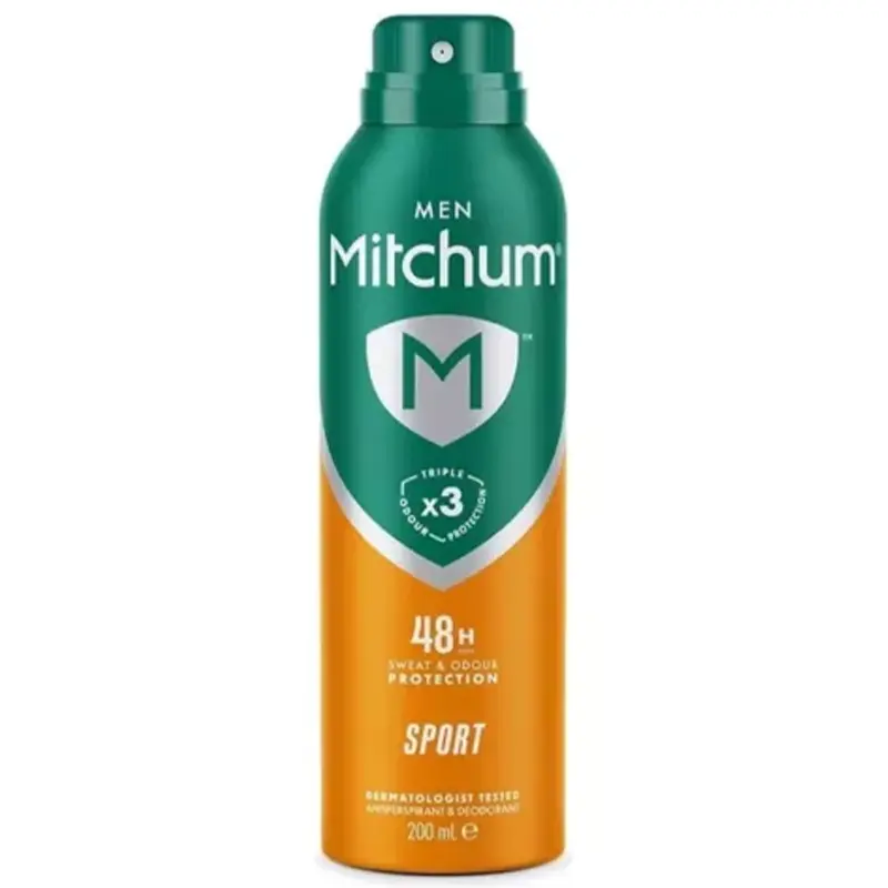 Mitchum-Antiperspirant-Deodorant-Spray-Sport اسپری ضد تعریق مردانه میچام مدل اسپرت - Mithchum - Image 1