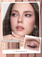پالت سایه 9 رنگ Mauve Mood شیگلم - SHEGLAM - Image 2