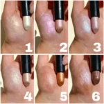 رژلب جامد شاین گلیتری کیس بیوتی - Kiss Beauty - Image 2