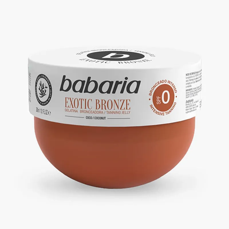 Babaria-Exotic-Bronze-Tanning-Jelly-Coconut-Spf0 ژل برنز کننده نارگیل فاقد SPF باباریا - babaria - Image 1
