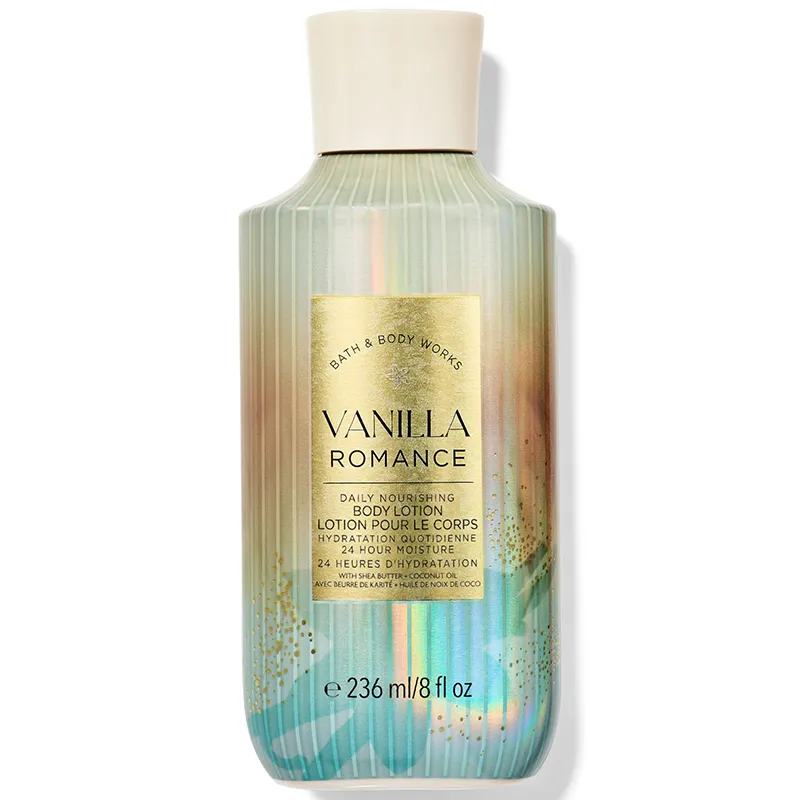 Bath-&-Body-Works-Vanilla-Romance-Daily-Nourishing-Body-Lotion لوسیون بدن Vanilla Romance بث اند بادی ورکز - BATH & BODY WORKS - Image 1