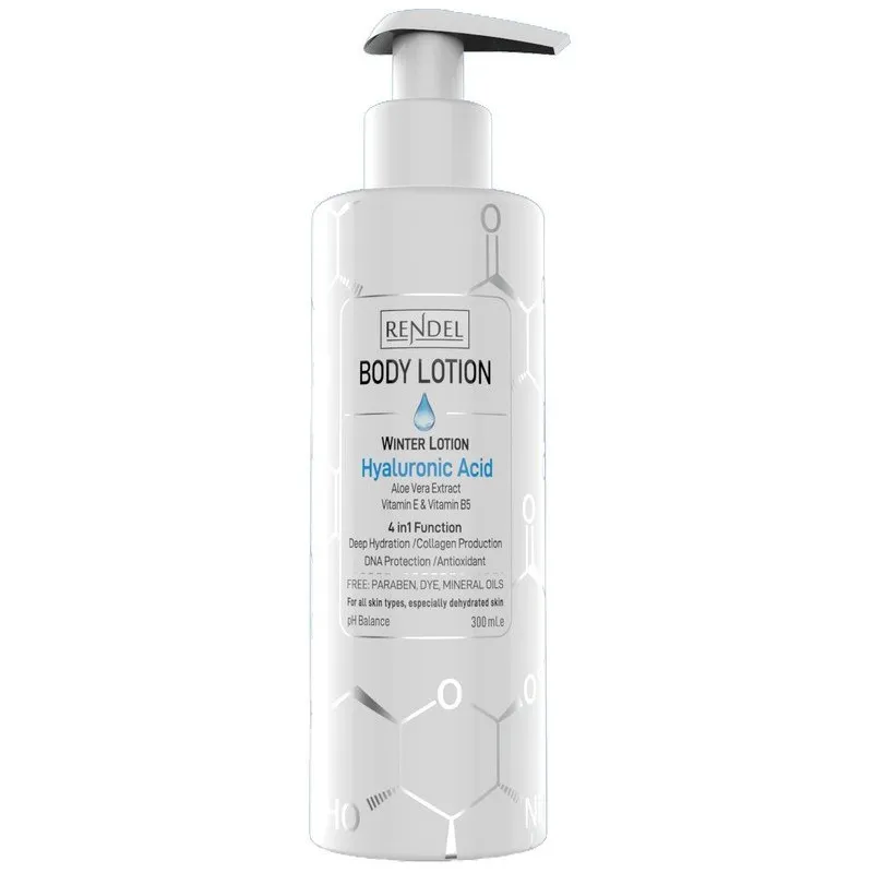 Rendel-body-lotion-Winter-Lotion-Hyaluronic-Acid لوسیون بدن آبرسان هیالورونیک اسید رندل – RENDEL - Image 1