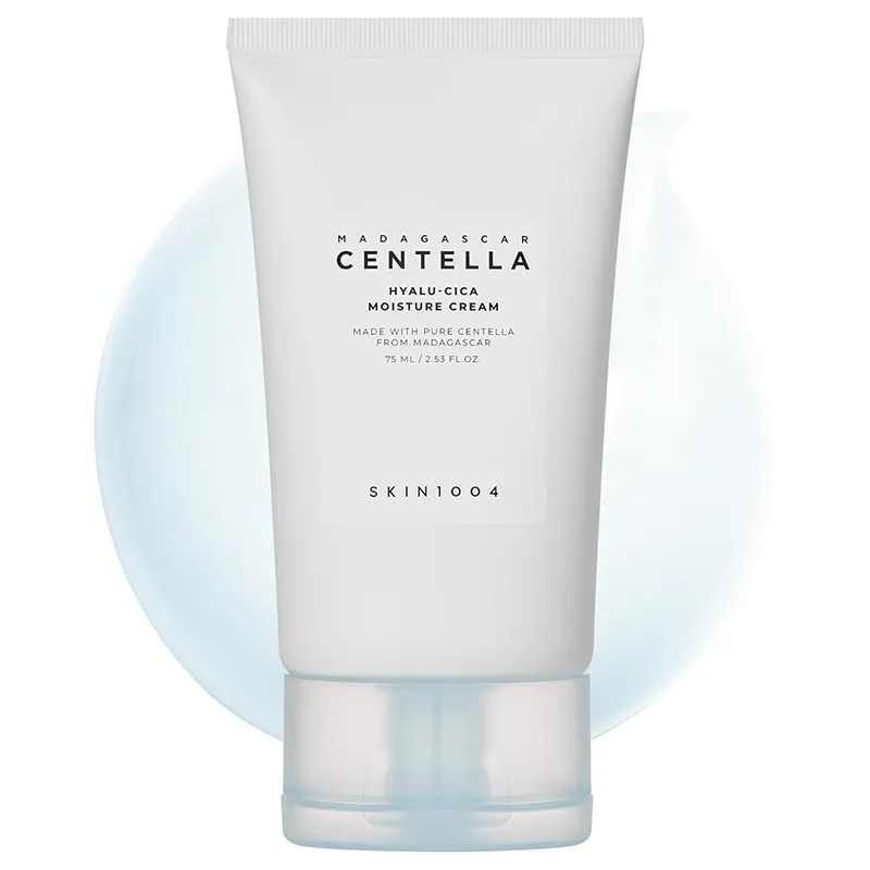 Skin1004-Madagascar-Centella-Hyalu-Cica-Moisture-Cream کرم مرطوب کننده هیالو سیکا سنتلا - CENTELLA - Image 1