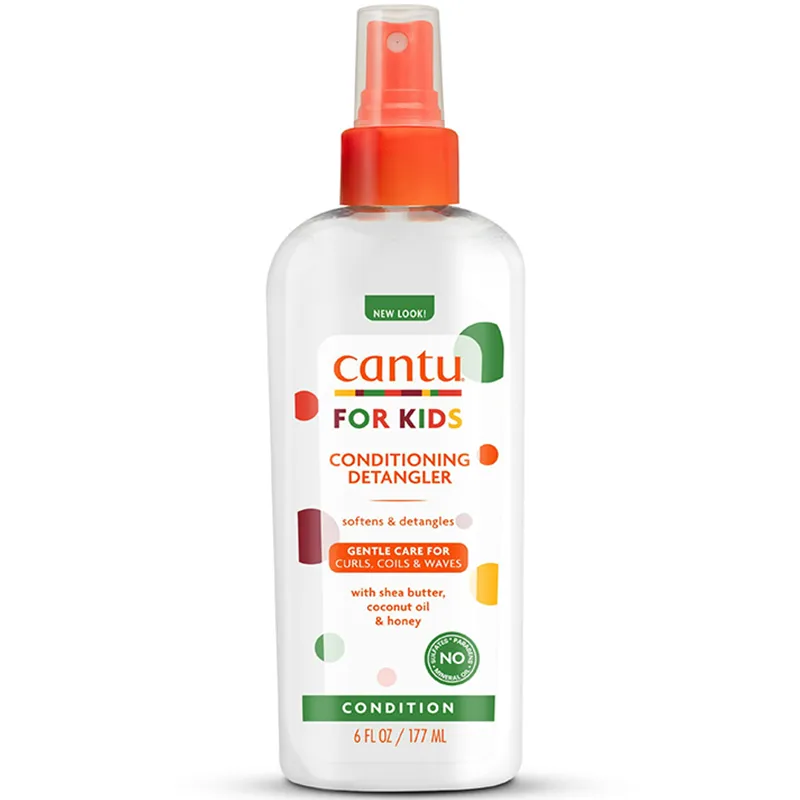 Cantu-For-Kids-Conditioning-Detangler اسپری گره باز کن مو فر کودک کنتو – Cantu - Image 1