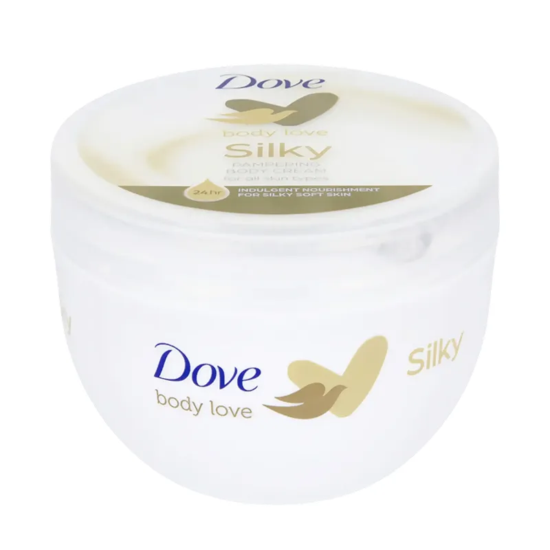 Dove-Silky-Nourishment-Body-Cream کرم بدن نرم کننده و مرطوب کننده داو - Dove - Image 1