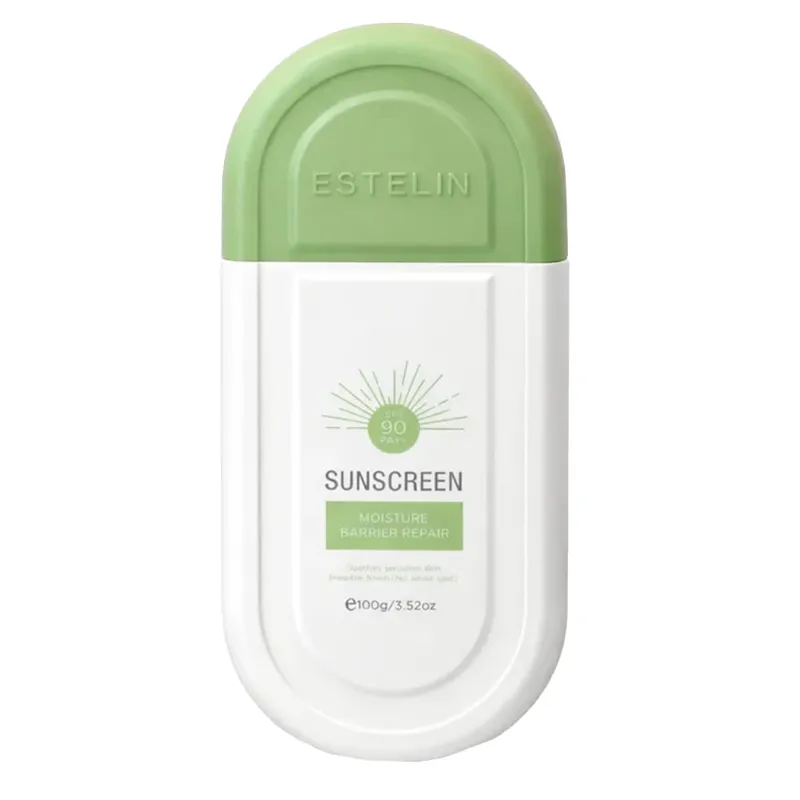 Estelin-Moisture-Barrier-Repair-sunscreen-SPF90 کرم ضد آفتاب آبرسان و ترمیم کننده سد دفاعی استلین سایز بزرگ - ESTELIN - Image 1
