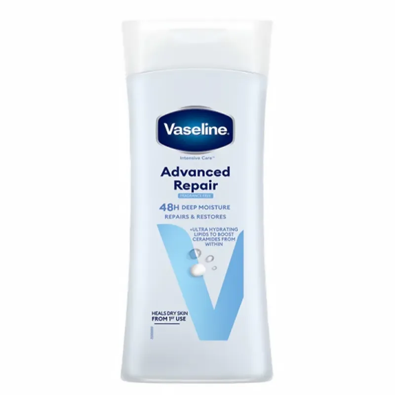 Vaseline-Intensive-Care-Advanced-Repair-Body-Lotion-200ml لوسیون بدن ترمیم کننده 200میل وازلین - Vaseline - Image 1