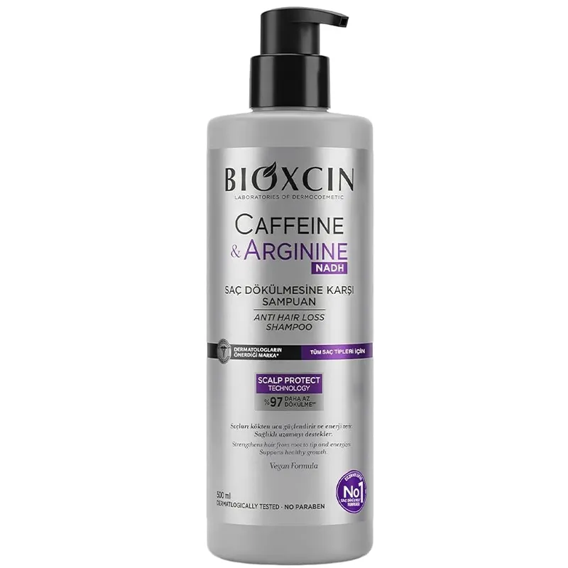 Bioxcin-Caffeine-&-Arginine-Shampoo شامپو ضد ریزش کافئین و آرژنین بیوکسین - BIOXCIN - Image 1