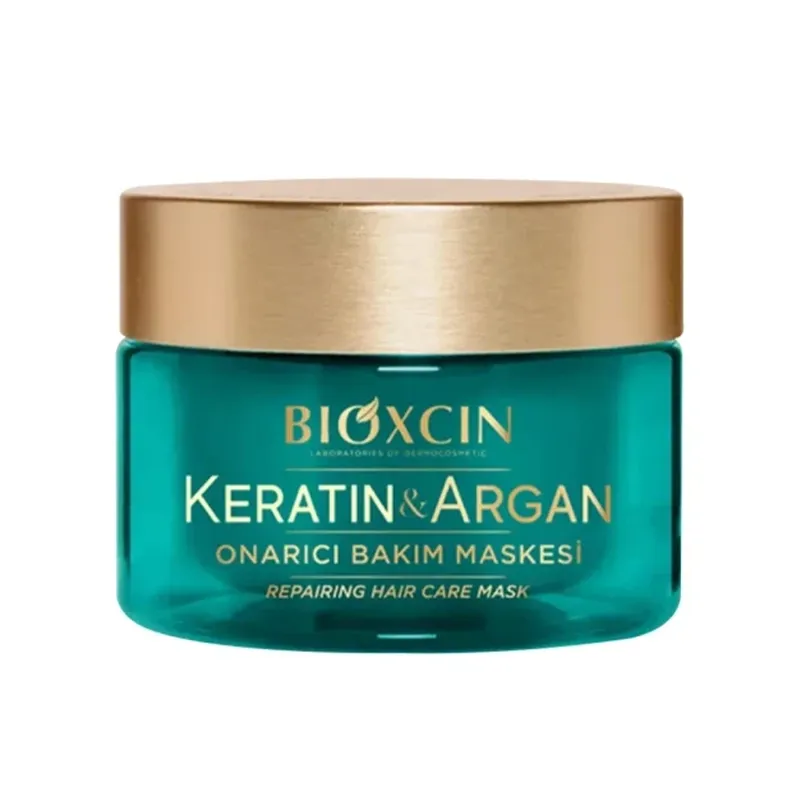 Bioxcin-Keratin-&-Argan-Repairing-Hair-Care-Mask ماسک مو ترمیم کننده کراتین و آرگان بیوکسین - BIOXCIN - Image 1