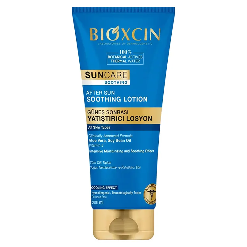 Bioxcin-Suncare-Soothing-After-Sun-Lotion- لوسین تسکین دهنده بعد از آفتاب بیوکسین - BIOXCIN - Image 1