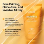 کرم ضد آفتاب مات کننده Invisible Matte آنوا - Anua - Image 3