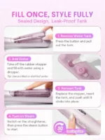 برس گرد بخار دار Hydra Shot شیگلم - SHEGLAM - Image 5