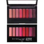 پالت رژلب 8 رنگ میبلین - MAYBELLINE